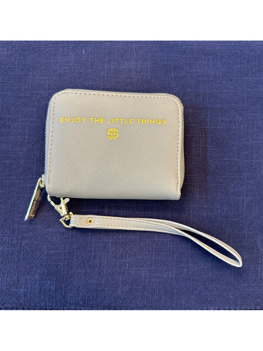 Simply Southern Wallet Wristlet with Gold Foil Text